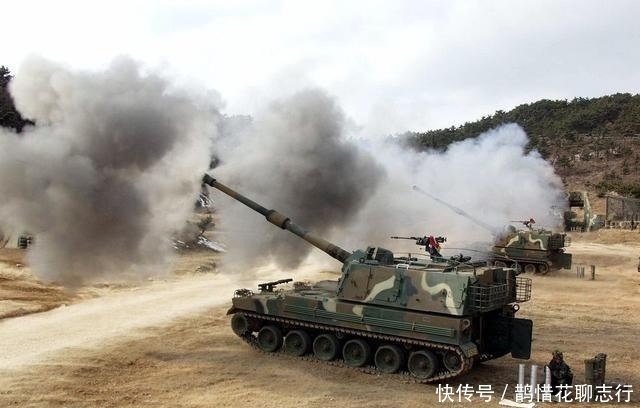  『巴铁』韩国造K-9印度发威，巴铁16个炮团仍无力应对