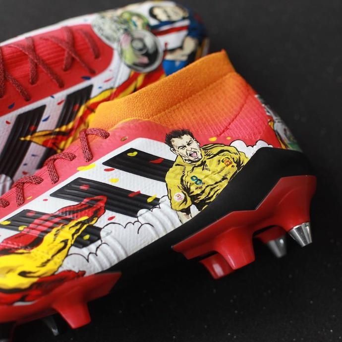  『打造』Pete郑为哈维打造定制款adidas Predator 18.1足球鞋