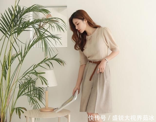 「开堪折直须折」春夏季针织套装百搭精致!