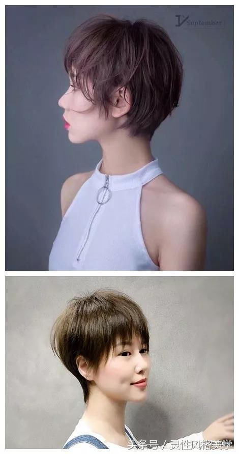 显瘦又显小短发50款短发，你的短发是这样吗？