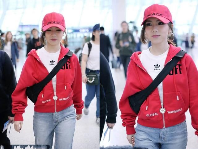 邓紫棋太猛了！短裤都提到裤裆这儿，难怪要用衣服挡住！