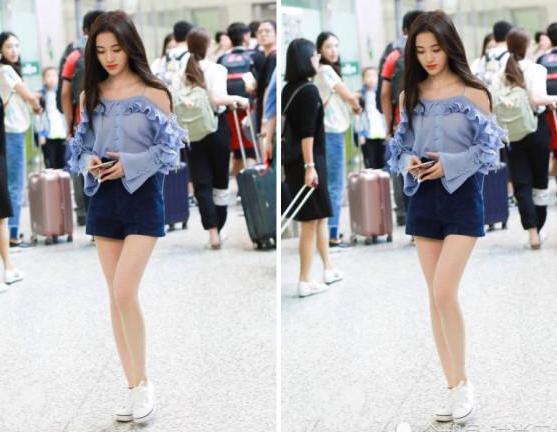 当23岁吴宣仪撞上24岁鞠婧祎，终于见识到的真正“盛世美颜”