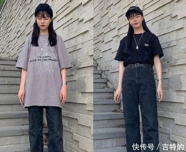  #时髦#经典不过时的黑色系穿搭，秒变暗黑系酷女孩，选手又时髦