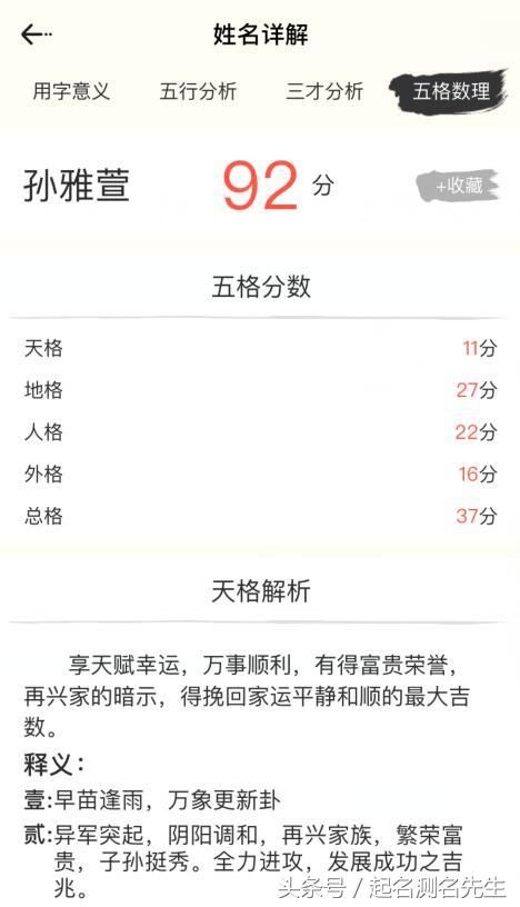 你的姓名能打多少分,100分的名字是你吗?