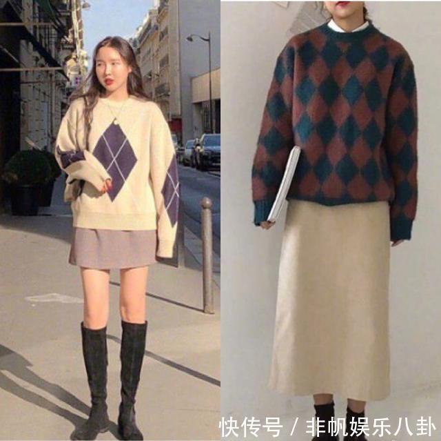『半身裙』秋天也要穿裙子!18套基础款半裙搭配,谁穿谁美