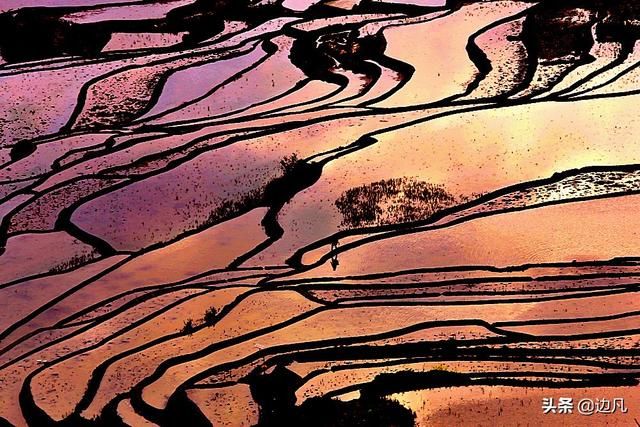 《云南风光》多依树梯田,壮美秀丽,如梦如幻的人间仙境!