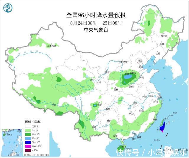 小雨中雨大雨暴雨8月22日~28日（未来7天）全国天气预报