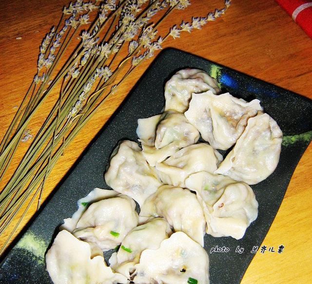  #粉条#素三鲜水饺－－－春天的韭菜那是一个香
