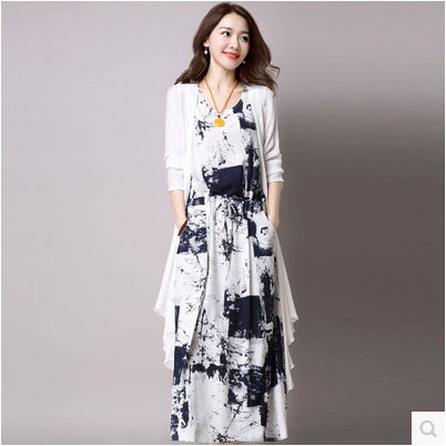 高端大气的连衣裙，比西装旗袍还要舒适，小姨借钱也要买