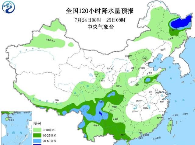 北方大雨即将登场！京津冀 山东山西及东北多雨！21~24日天气预报