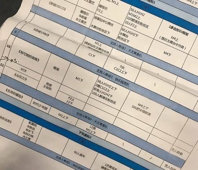 跨年晚会节目单杨紫