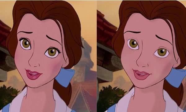 迪士尼公主卸妆，网红艾莎大变样，最惨的还是白雪公主?