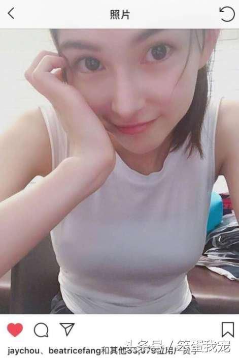 昆凌发布素颜居家照，上围尺寸惊人，老公周杰伦爆粗口回应12个字