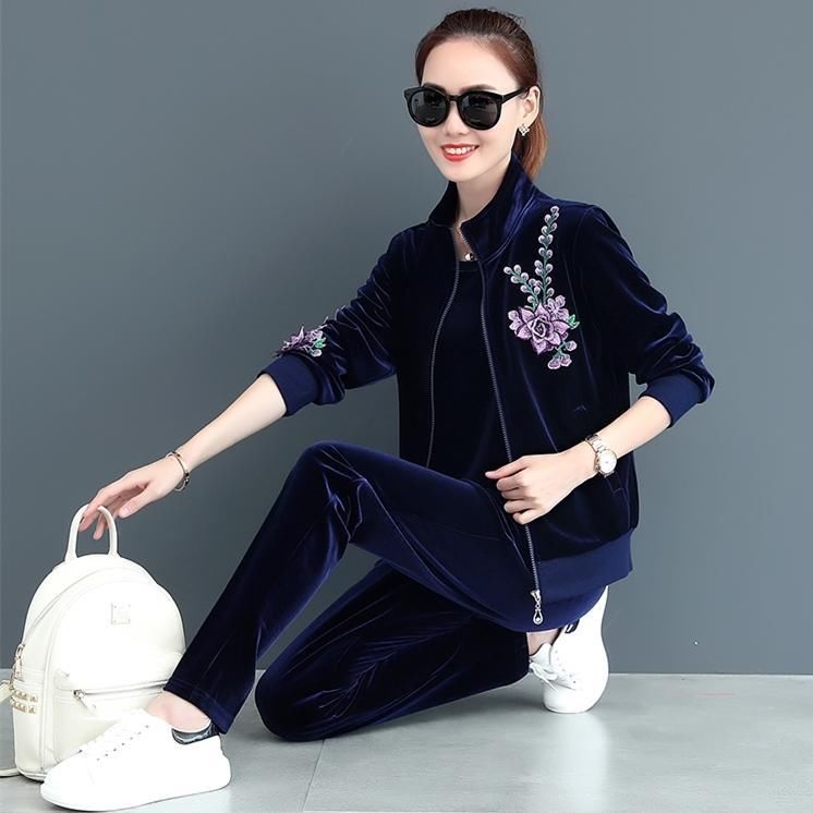 今年的休闲套装又火了!好穿特减龄，特适合30-40岁女人