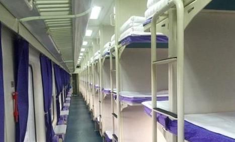  列车■中国最特殊列车，全程727公里一站直达，全车厢只有卧铺！