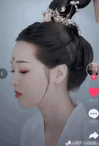 抖音网红仿妆杨贵妃，美得跟画里走出来一样！这技术堪比整容！