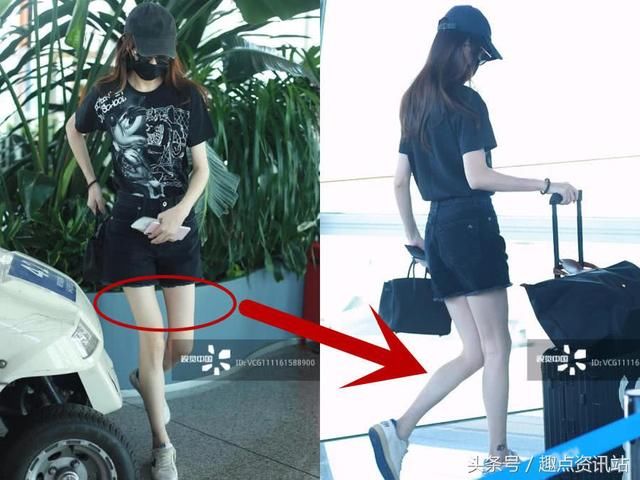 86斤的唐嫣亮相活动，两条腿瘦成“筷子”，看完不想吃饭了