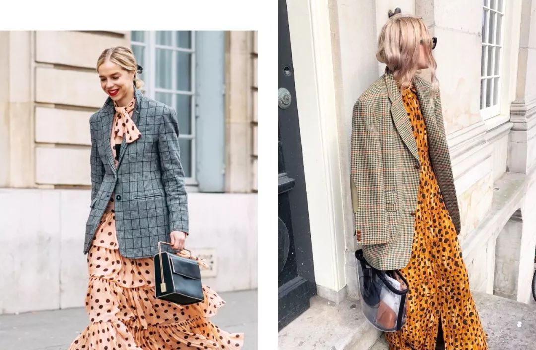  搭配碎花裙：春日清风徐来,碎花裙扬起裙摆美得刚刚好~