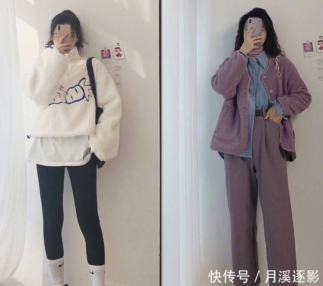  化身@冬季穿搭要跟上，细节里看品味，化身盐甜女孩去撩男神！