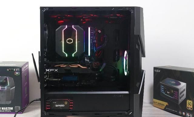  『散热器』风冷胜水冷，双塔6管压制，酷冷至尊MA620M黑武士RGB散热器体验