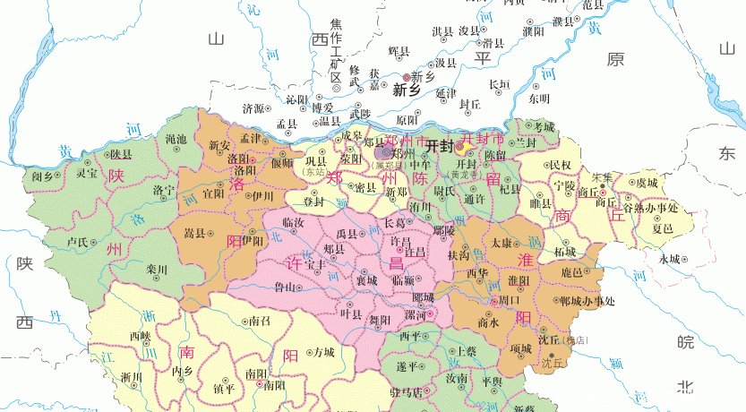 从河北划归河南的六个城市, 自此改变两省格局, 曾在此建立一省