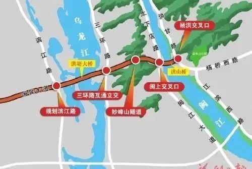  城市■交通重塑大福州城市格局！规划大桥连接义序南通！北二通道贵安段即将进场！