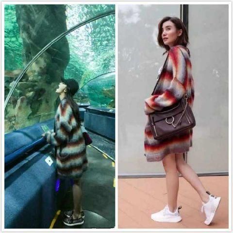 号称中国最会穿的宋佳只是没有遇上对手, 遇上她一切都不好说了