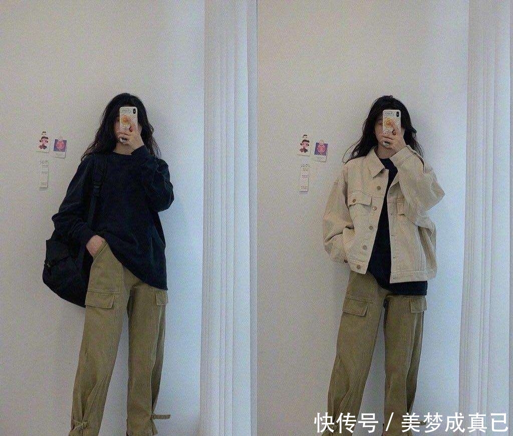  「休闲装」充满活力的显高休闲裤穿搭，穿出休闲装的时尚感，青春又减龄