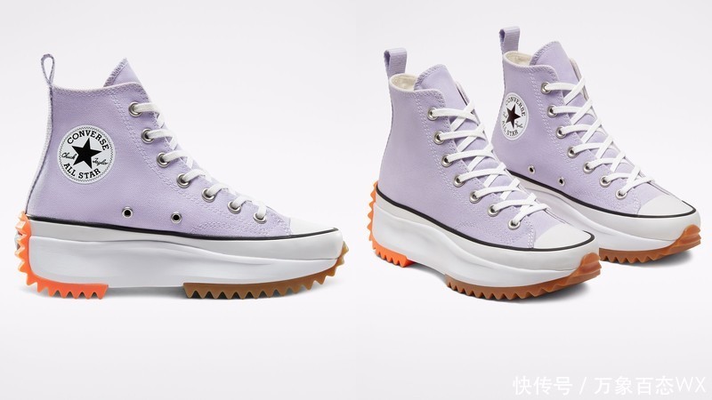 「球鞋」盘点5双仙气紫球鞋Nike、Converse全都有,一穿上女神感炸裂