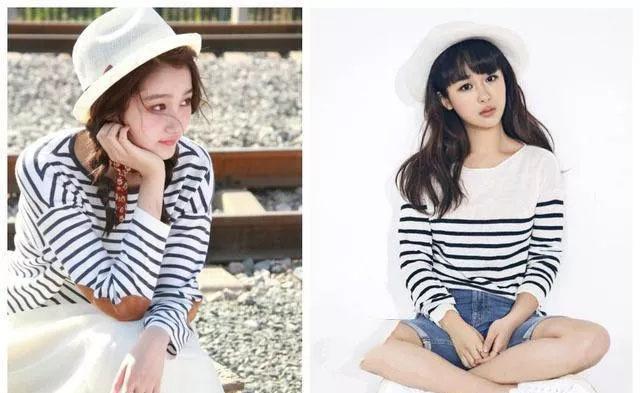 同样是国民闺女，关晓彤和杨紫4次撞衫，差别可不是一般大！