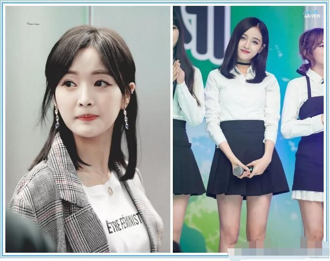 本以为金发的“吴宣仪”够美了，看了黑发的她瞬间被惊艳到了!