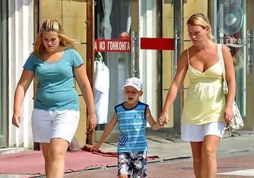 来,严肃地聊聊俄罗斯美女,为啥婚前婚后身材反差那么大!