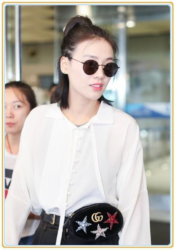 同穿阔腿裤，170马思纯竟不如169王珞丹？网友：果然腿细才是王道