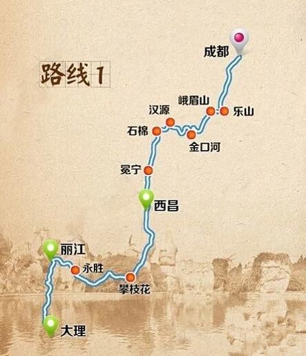四川出发18条自驾旅游地图精简版：放在手机里，千万别删了！