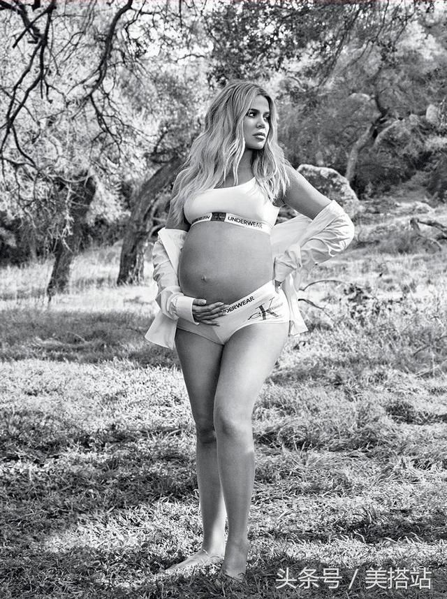 卡戴珊家族5姐妹集体出镜拍摄大片，金卡戴珊秀逆天“豪华臀”！