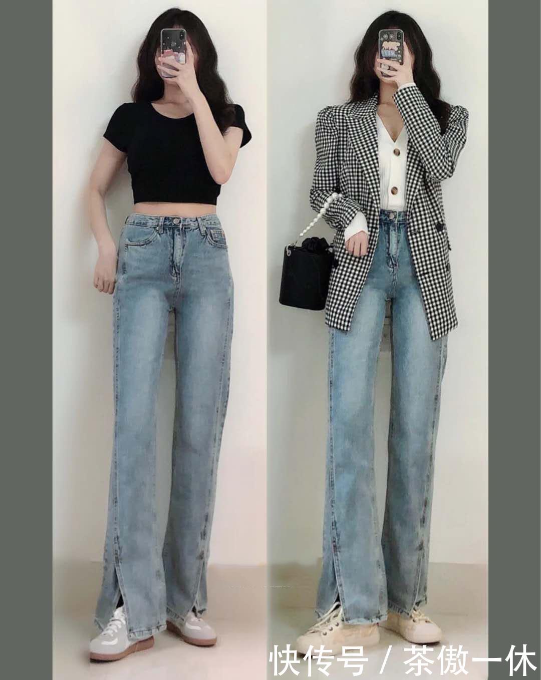  #梨形#梨形身材也能hold住的牛仔裤，赶紧了解一下