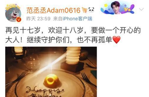 范冰冰给范丞丞庆生, 大起大落全身而退, 谣言不攻自破