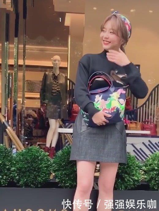  谭松韵■粉丝拍谭松韵不开美颜，真实身材引网友热议，确定体重84斤？