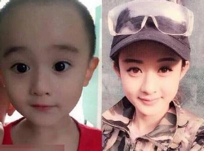 Angelababy童年照上热搜，这下真有人相信她没整容了