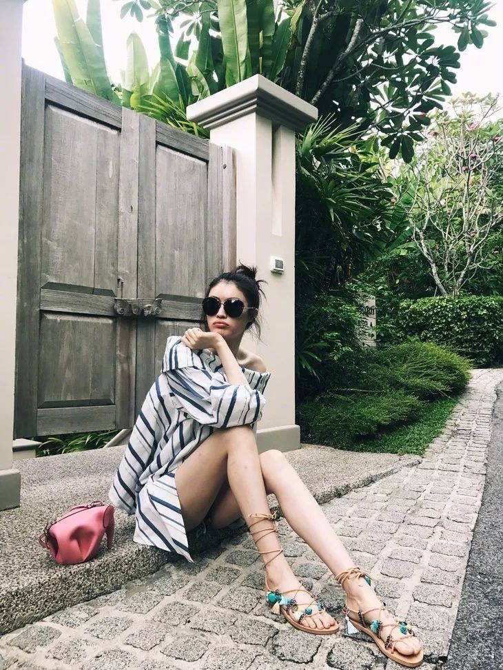 时髦办 | 何穗好爱印花，可一点不俗