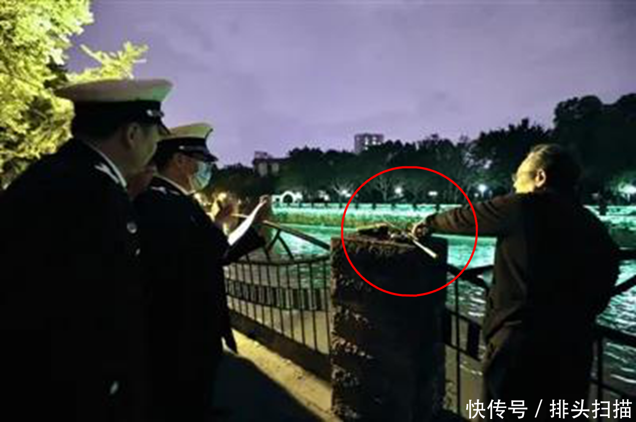  垂钓：罔顾禁渔期！锦江夜钓开启游击战，城管来了也不怕，追责就躺地上