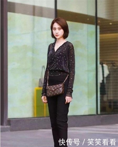  「美女」个性时尚的美女街拍：当三个美女一起上楼，轻松释放女神气场！
