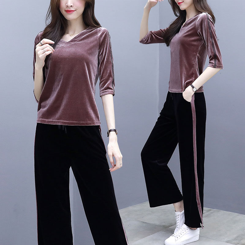 媳妇不买连衣裙!只买新款秋季洋气套装，优雅大气，十足女人味