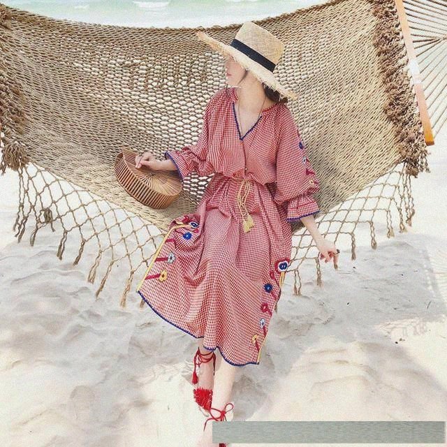 连衣裙美从仙中来，小清新、小身板女生穿起来，唯美动人