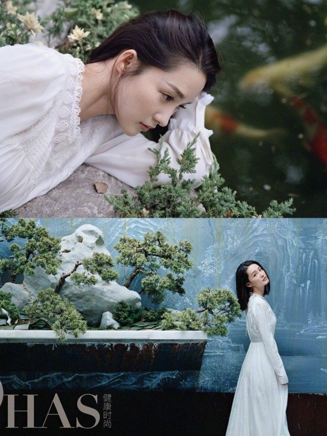 李沁“绝美”时尚大片，清新脱俗美的开挂，网友：28岁性感撩人