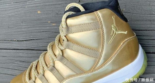  「土豪」这双土豪金Air Jordan 11恐怕是无数人的「梦中神鞋」