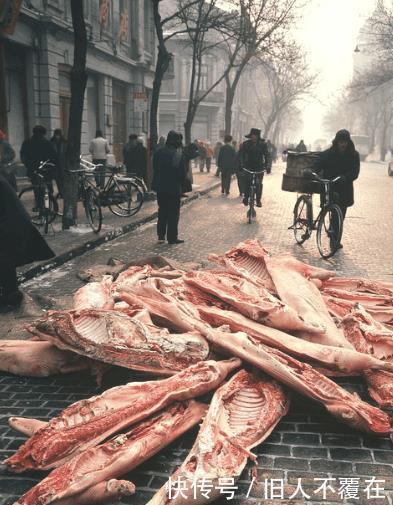 日本摄影大师拍摄的老照片 1981年冬天的黑龙江