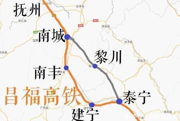 福建、江西新高铁有望开工，投资620亿，沿线县城有福了