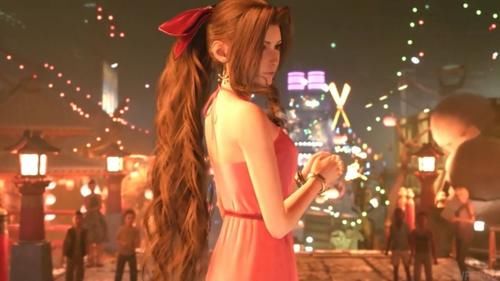  『演示』《FF7：重制版》蒂法/爱丽丝全服装演示 美艳动人！