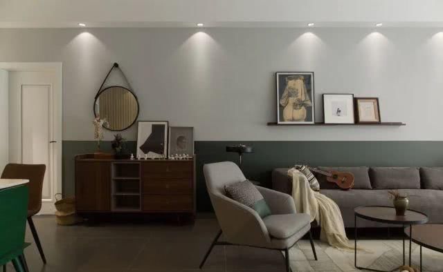  「复古」126㎡现代简约，时尚带点复古范，休闲舒适好情趣